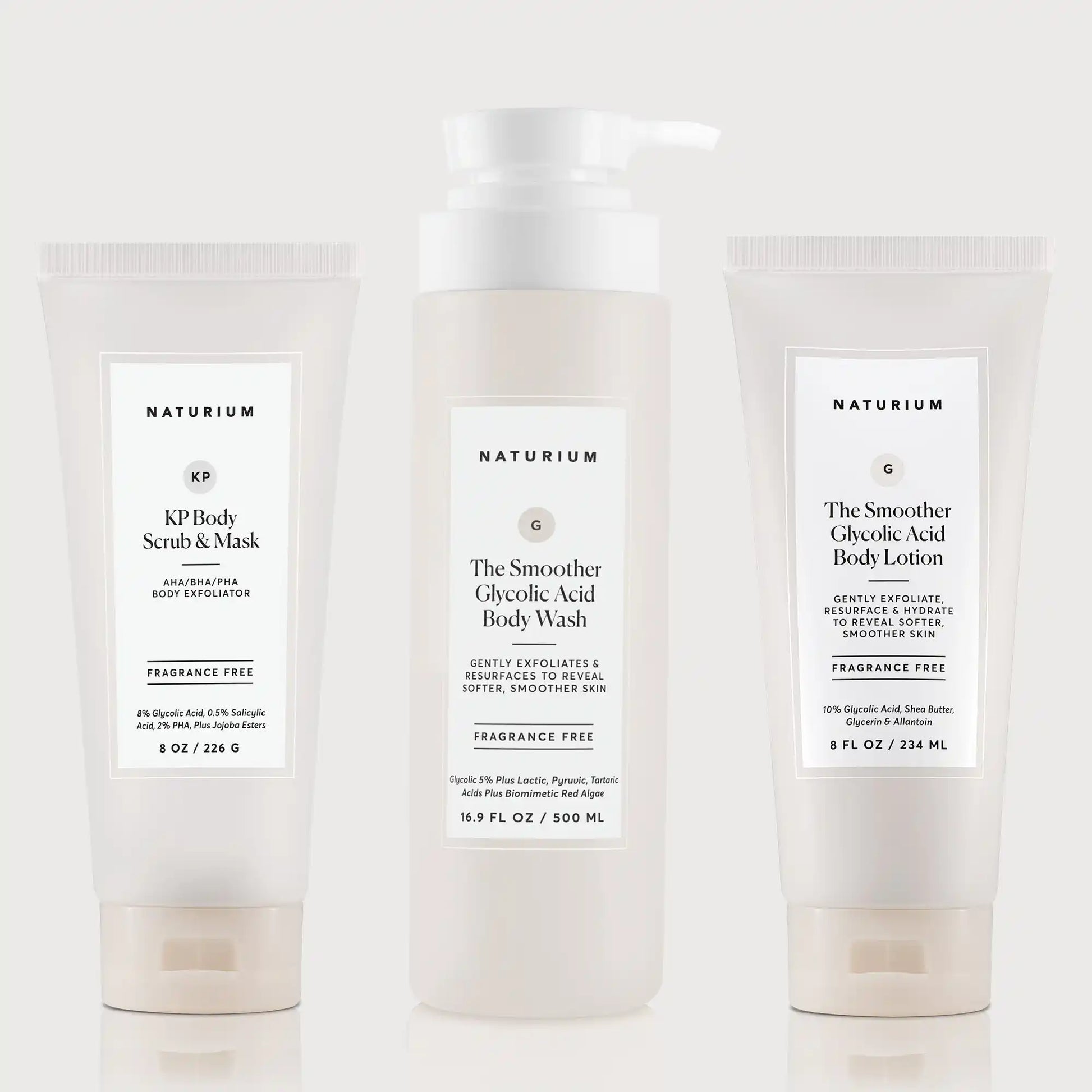 the-glycolic-acid-body-bundle-i2 NATR_KPScrub_SmootherBodyWash_SmootherLotion_Bundle_ecomm.webp